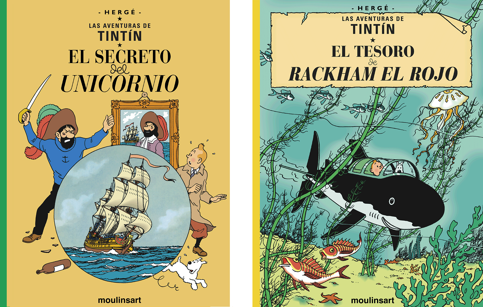 Tintin - Les Aventures de Tintin - Le Secret de La Licorne - Le Trésor de Rackham Le Rouge